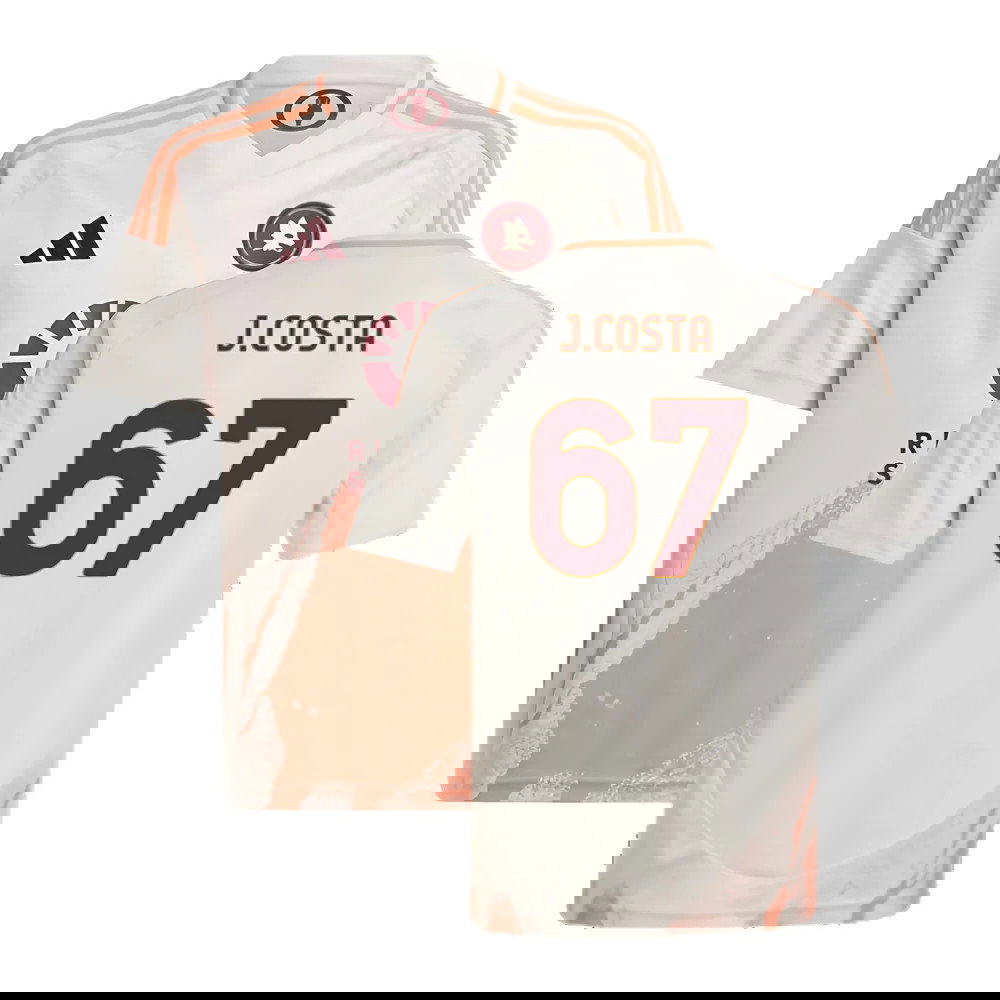 2024-2025 Roma Away Shirt (Kids) (J.Costa 67)