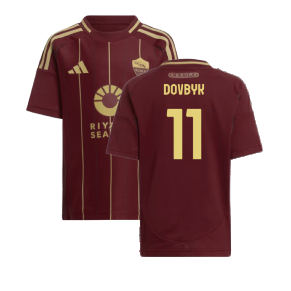 2024-2025 Roma Home Shirt (Kids) (Dovbyk 11)