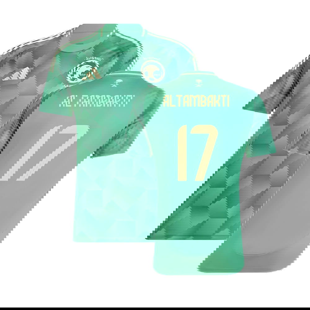 2024-2025 Saudi Arabia Home Shirt (ALTAMBAKTI 17)