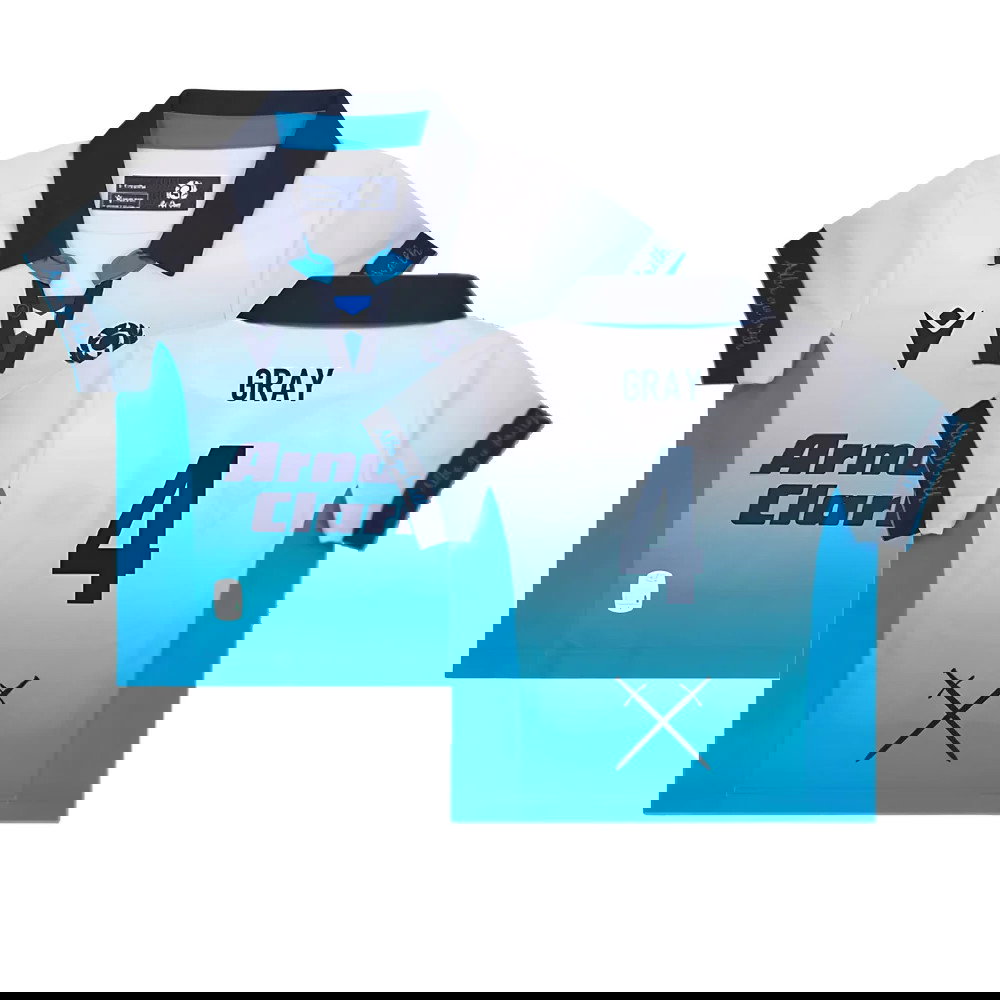 2024-2025 Scotland Rugby Away Baby Shirt (Gray 4)