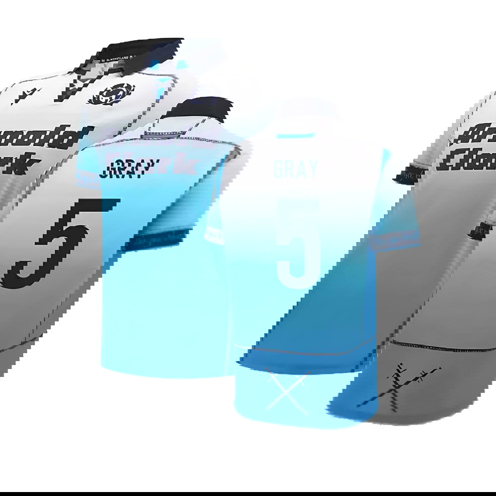 2024-2025 Scotland Rugby Away Replica Shirt (Gray 5)