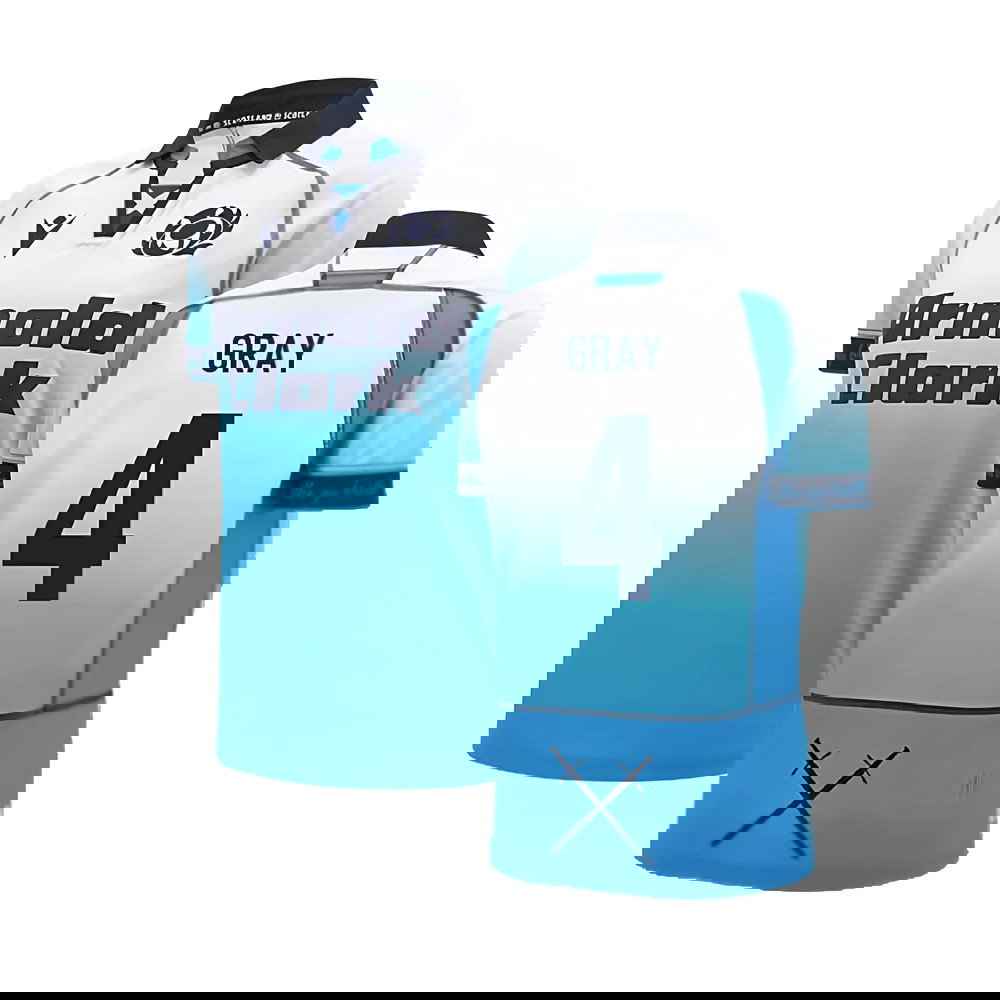 2024-2025 Scotland Rugby Away Replica Shirt (Womens) (Gray 4)