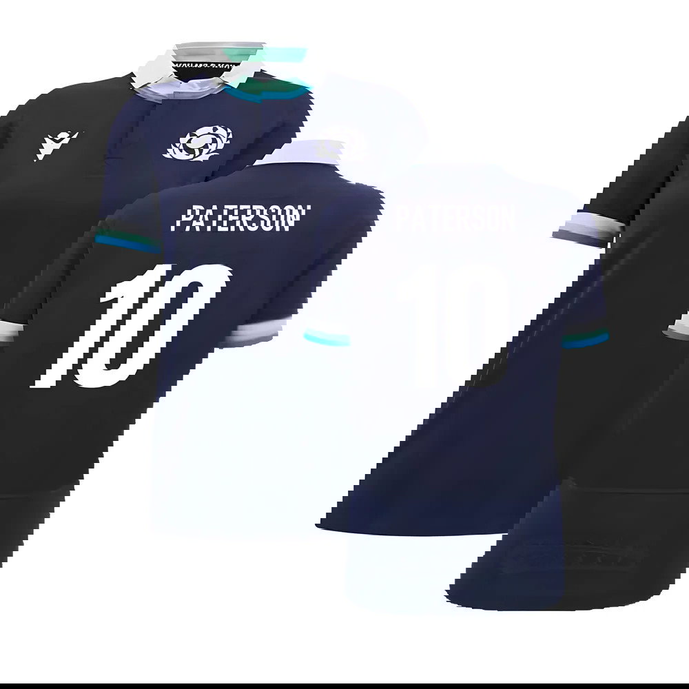 2024-2025 Scotland Rugby Home Cotton Shirt (Womens) (Paterson 10)