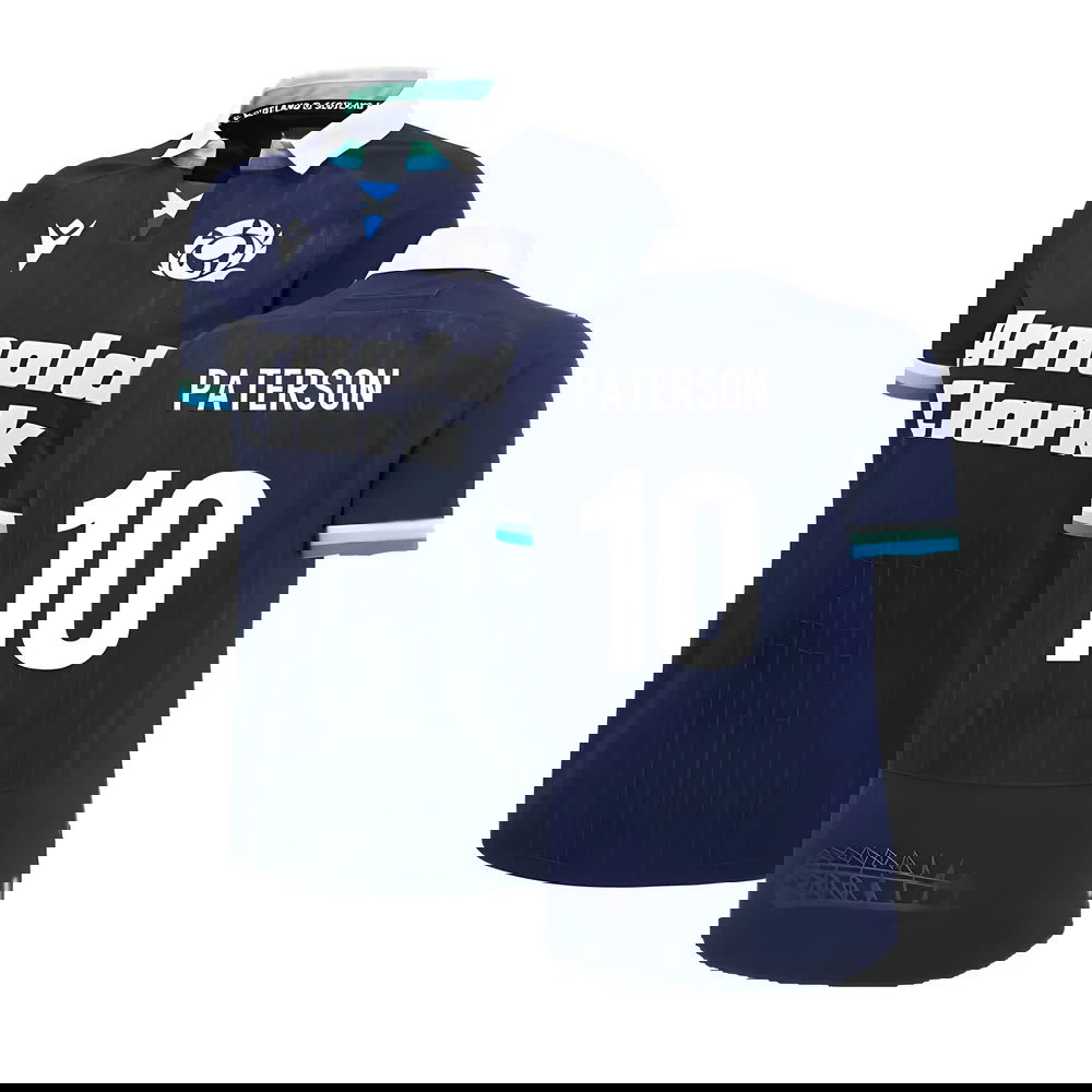 2024-2025 Scotland Rugby Home Poly Replica Shirt (Womens) (Paterson 10)