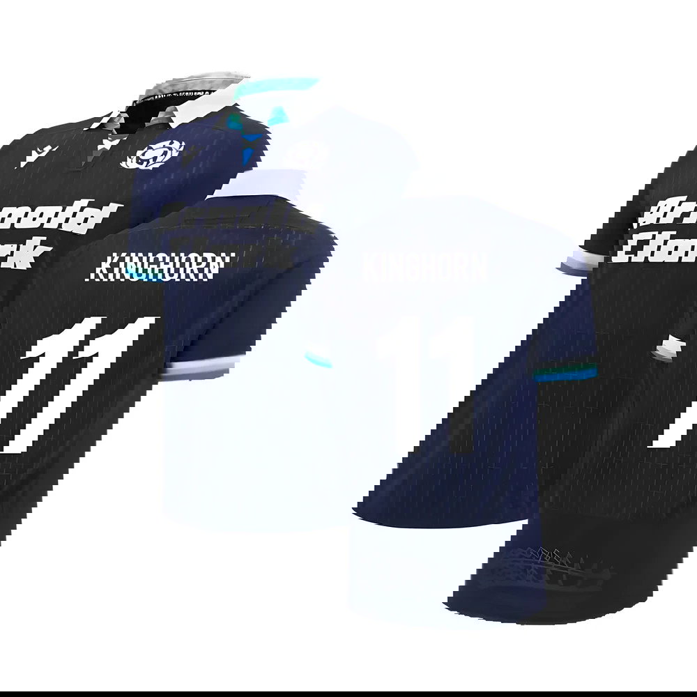 2024-2025 Scotland Rugby Home Replica Shirt (Kids) (Kinghorn 11)