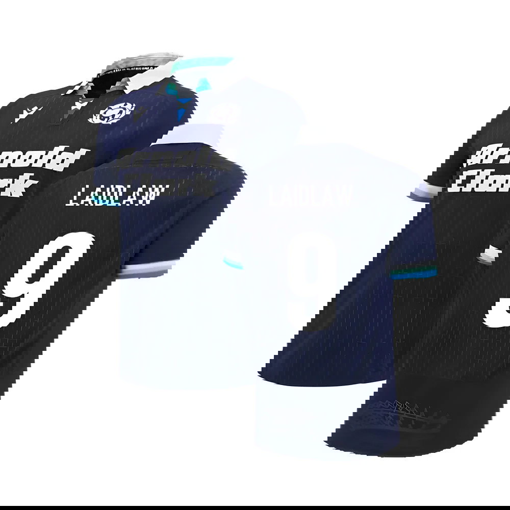 2024-2025 Scotland Rugby Home Replica Shirt (Kids) (Laidlaw 9)
