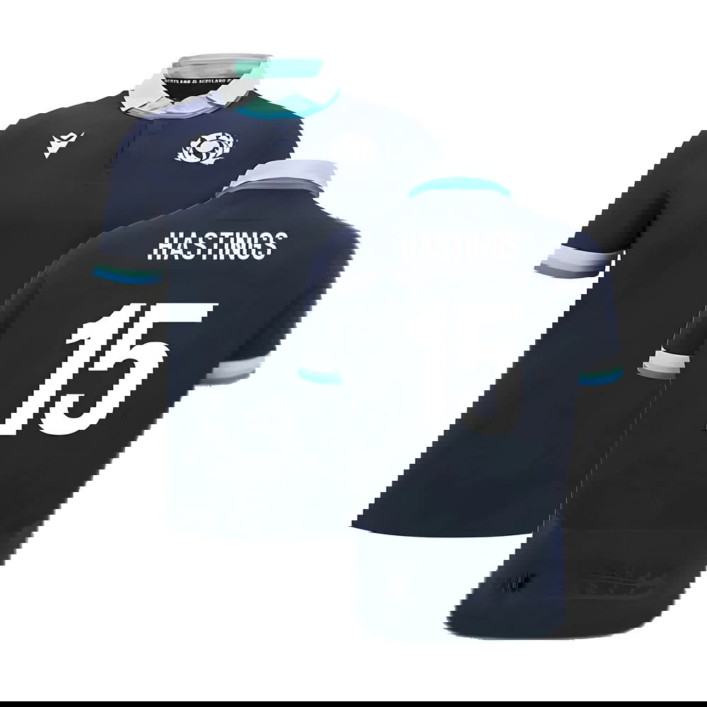 2024-2025 Scotland Rugby Home SS Cotton Shirt (Hastings 15)