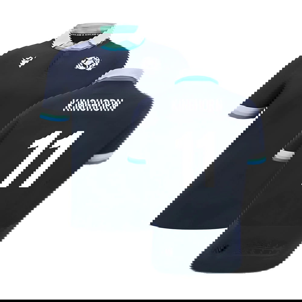 2024-2025 Scotland Rugby Home SS Cotton Shirt (Kinghorn 11)