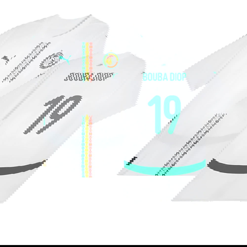 2024-2025 Senegal Home Shirt (Bouba Diop 19)