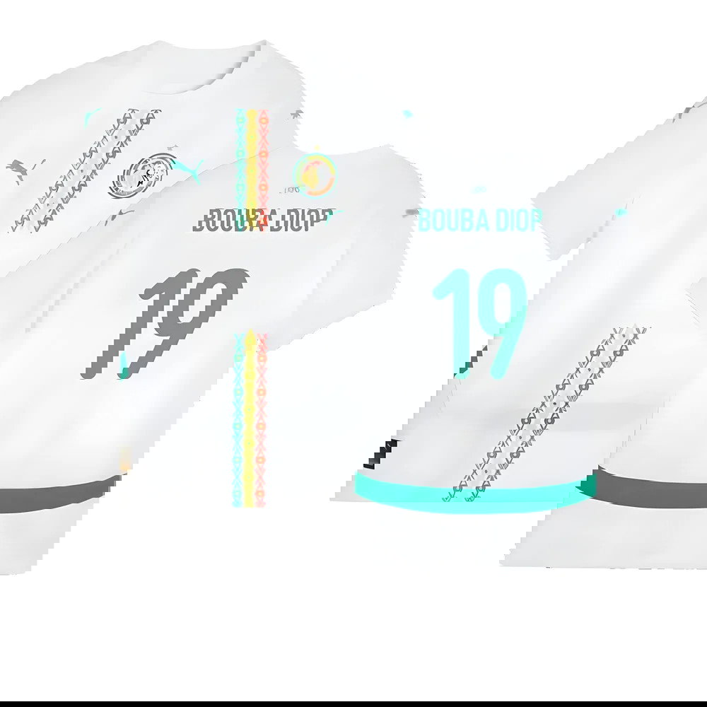 2024-2025 Senegal Home Shirt (Kids) (Bouba Diop 19)