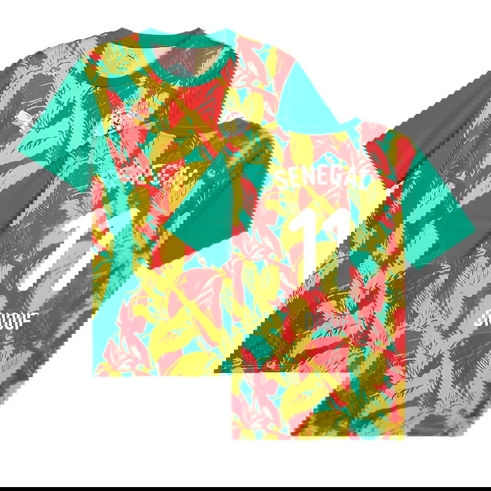 2024-2025 Senegal Prematch SS Jersey (Green) (Diouf 11)