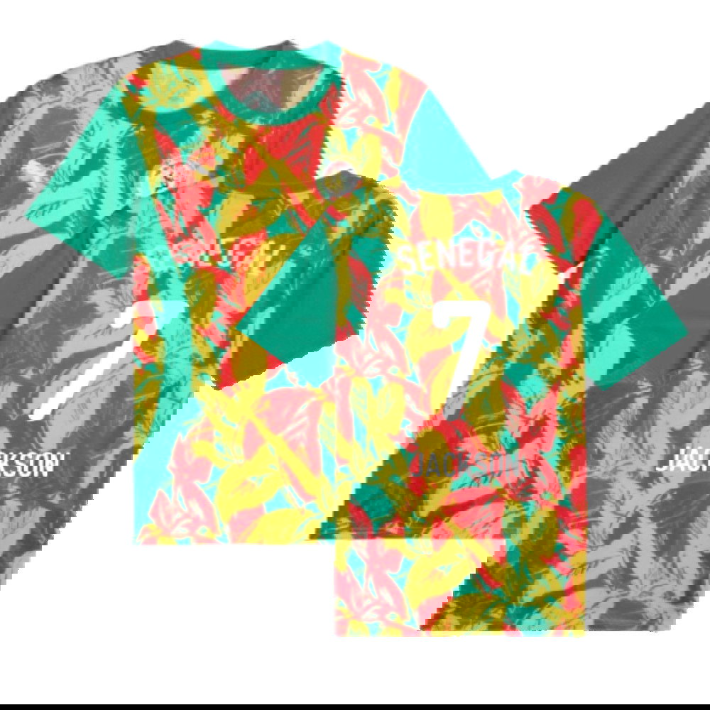 2024-2025 Senegal Prematch SS Jersey (Green) (Jackson 7)