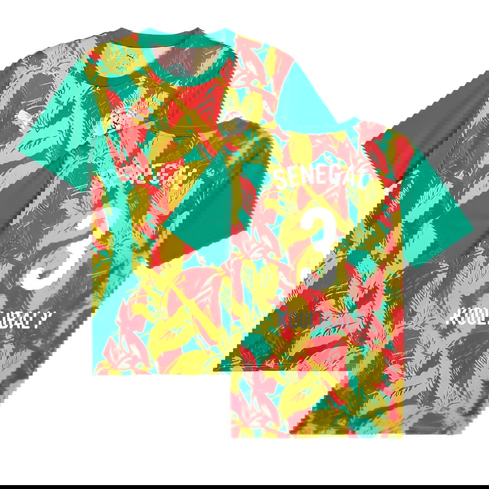 2024-2025 Senegal Prematch SS Jersey (Green) (Koulibaly 3)