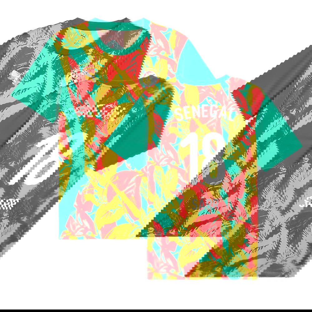2024-2025 Senegal Prematch SS Jersey (Green) (Sarr 18)