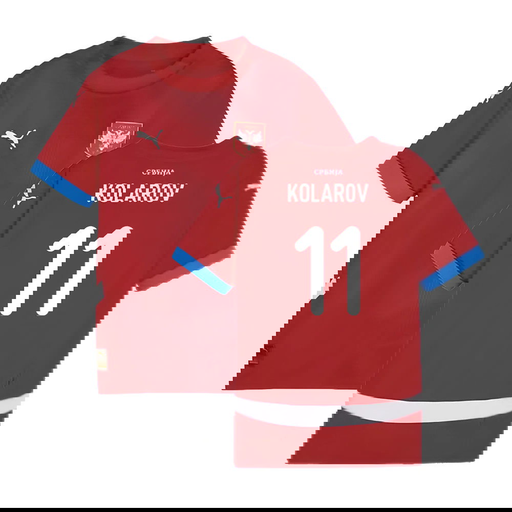 2024-2025 Serbia Home Shirt (Kids) (Kolarov 11)