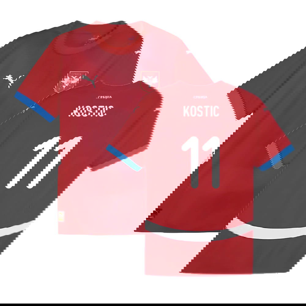 2024-2025 Serbia Home Shirt (Kostic 11)