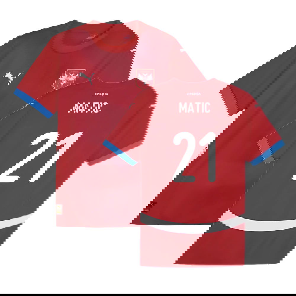 2024-2025 Serbia Home Shirt (Matic 21)