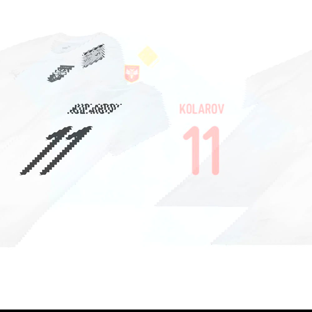 2024-2025 Serbia Training Jersey (White) (Kolarov 11)
