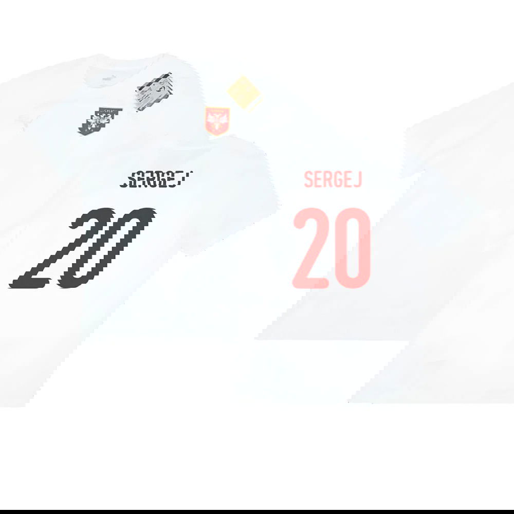 2024-2025 Serbia Training Jersey (White) (Sergej 20)