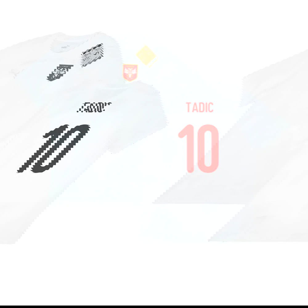 2024-2025 Serbia Training Jersey (White) (Tadic 10)