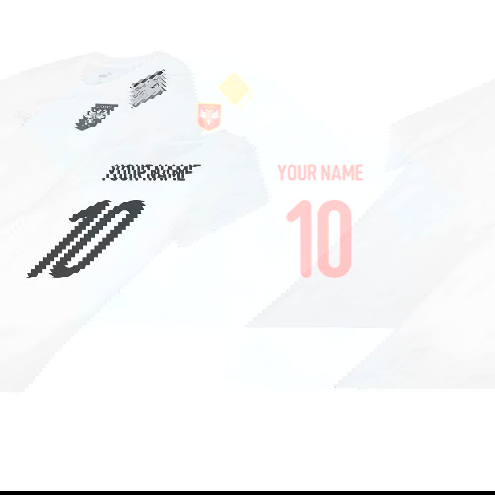 2024-2025 Serbia Training Jersey (White) (Your Name)