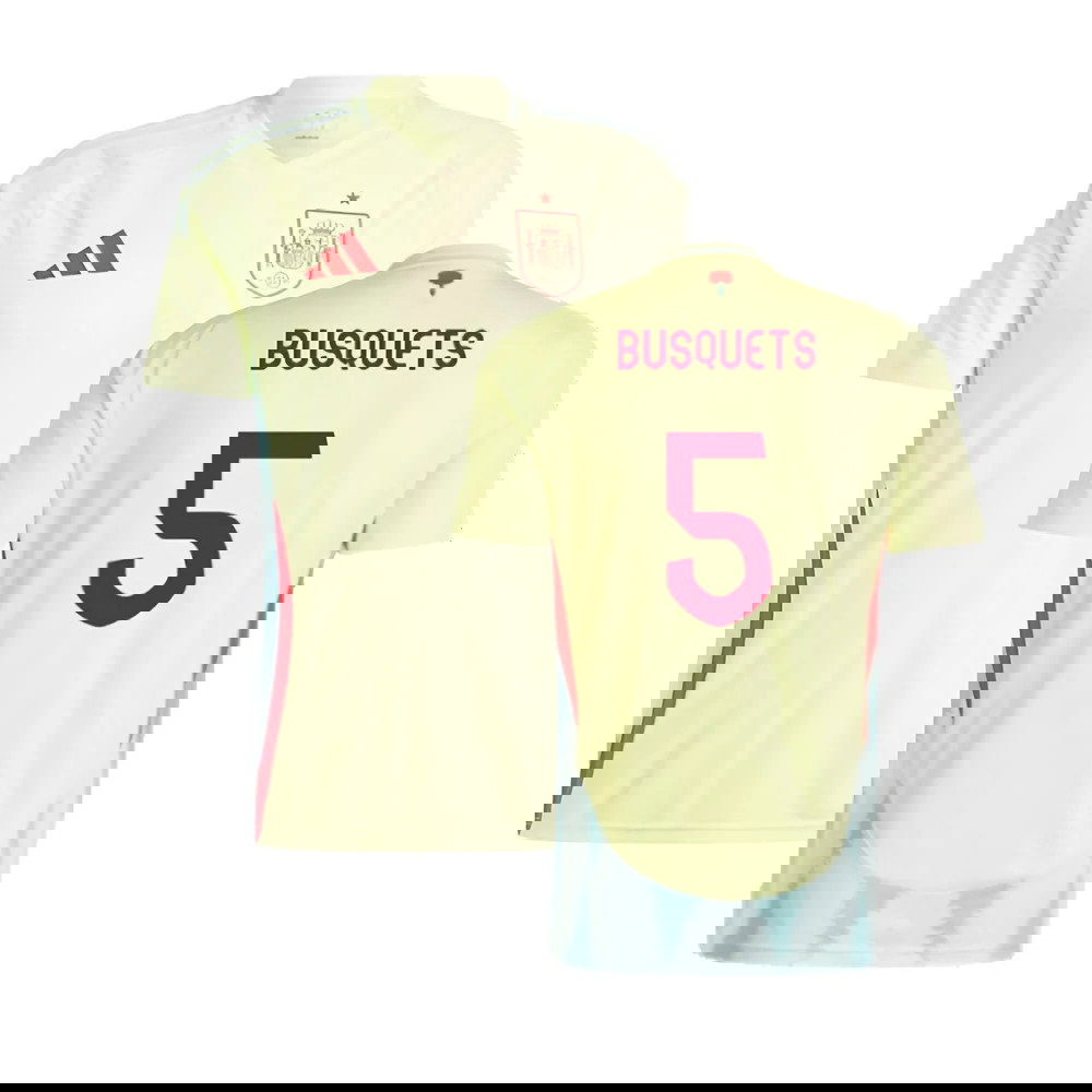 2024-2025 Spain Away Shirt (Busquets 5)