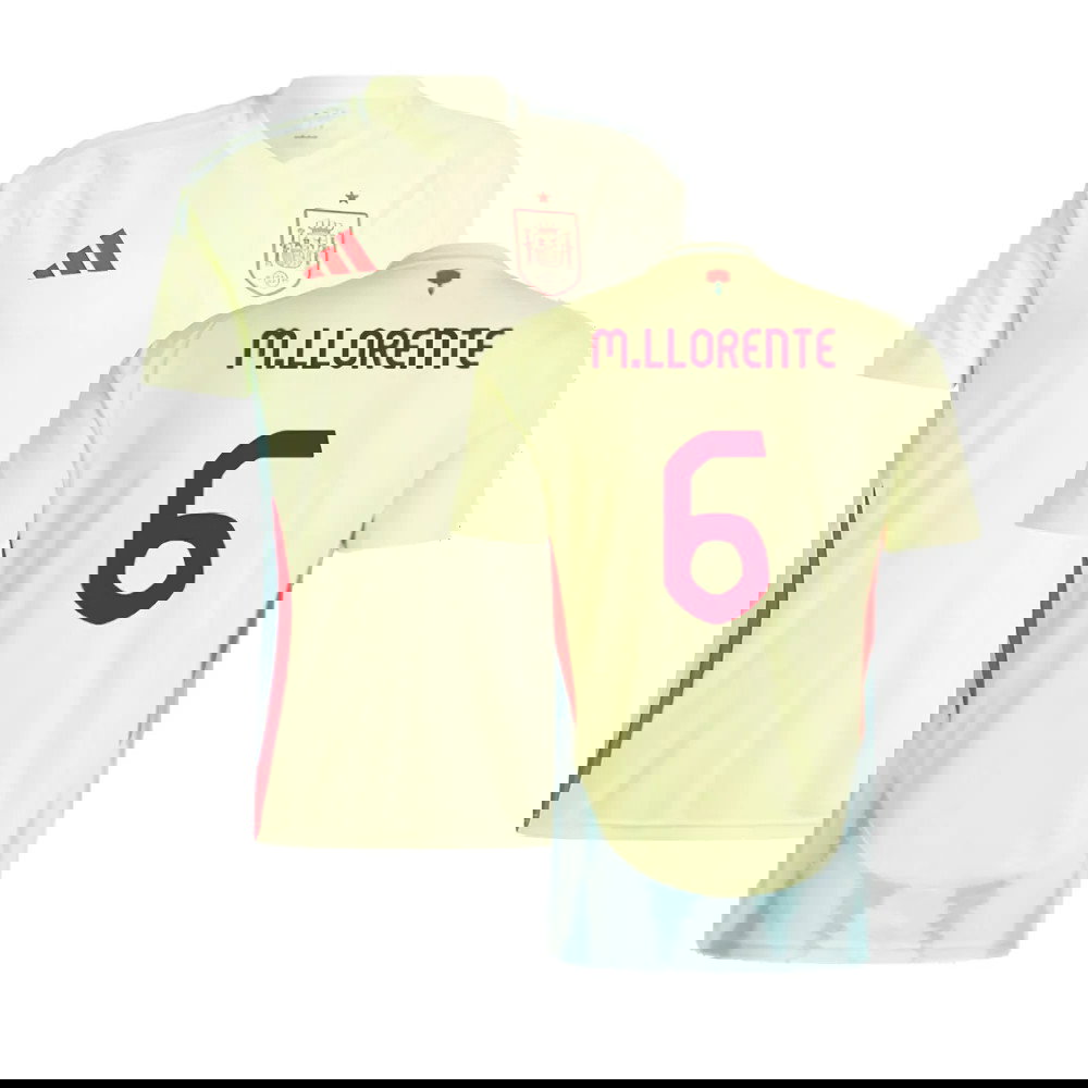 2024-2025 Spain Away Shirt (M.Llorente 6)