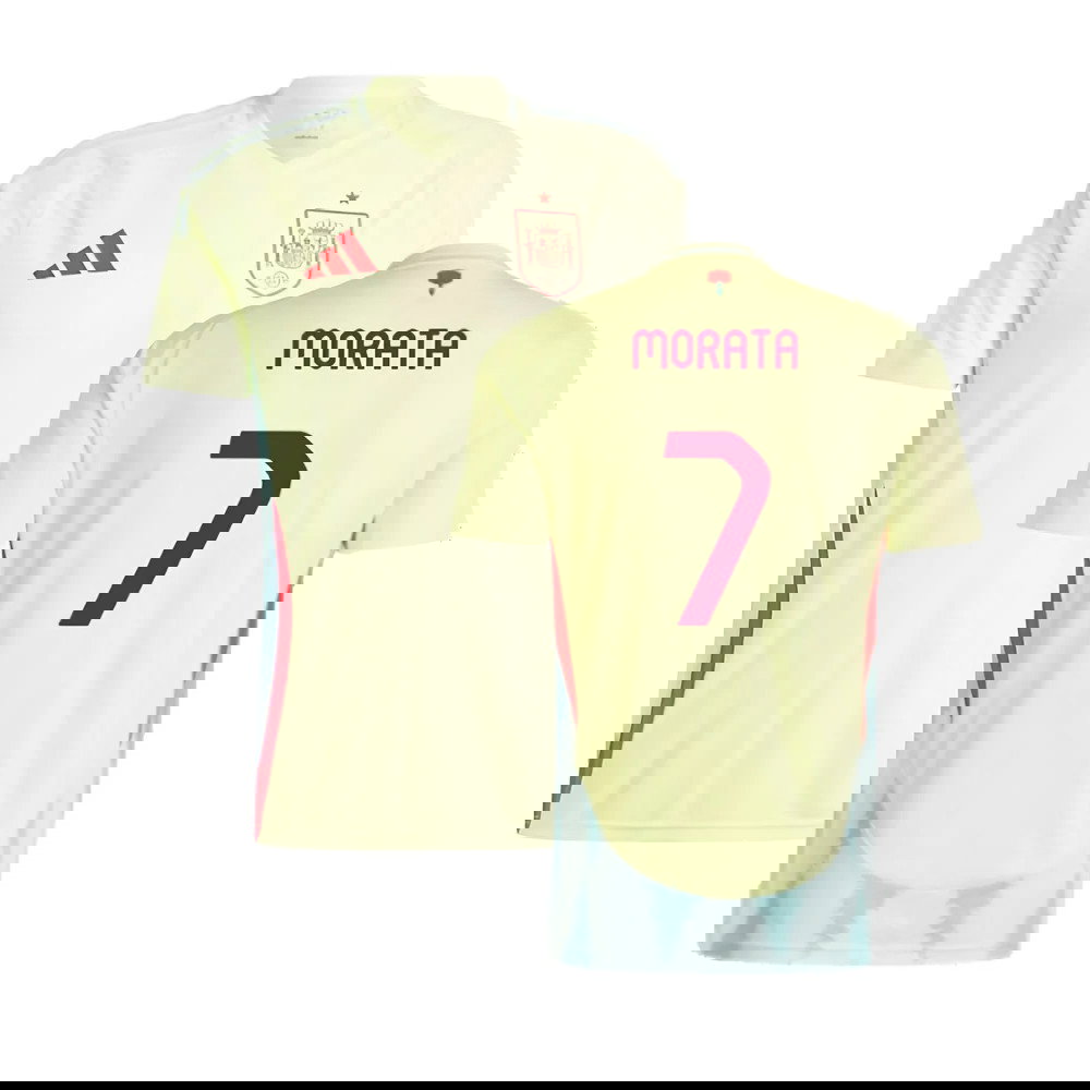 2024-2025 Spain Away Shirt (Morata 7)