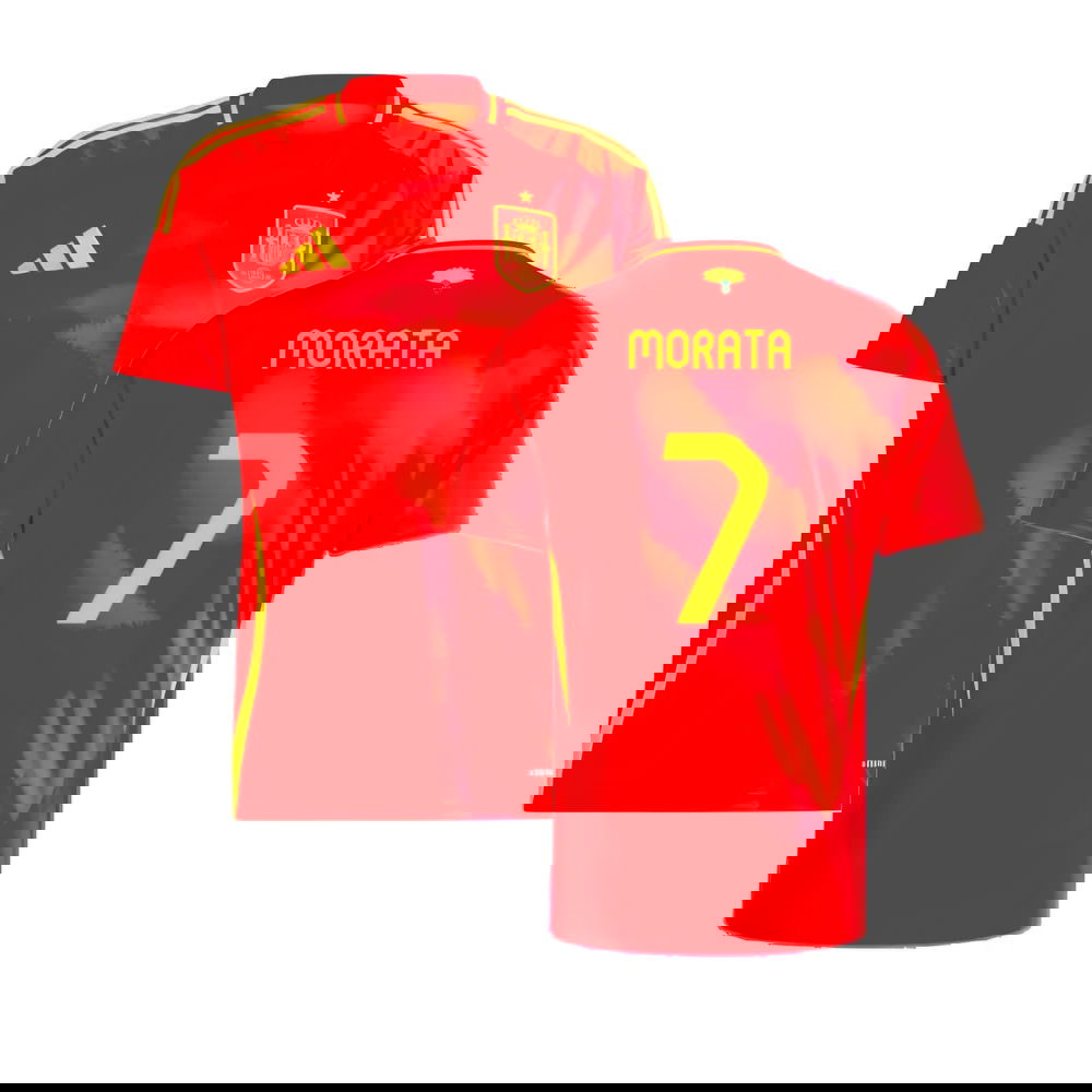 2024-2025 Spain Home Shirt (Morata 7)