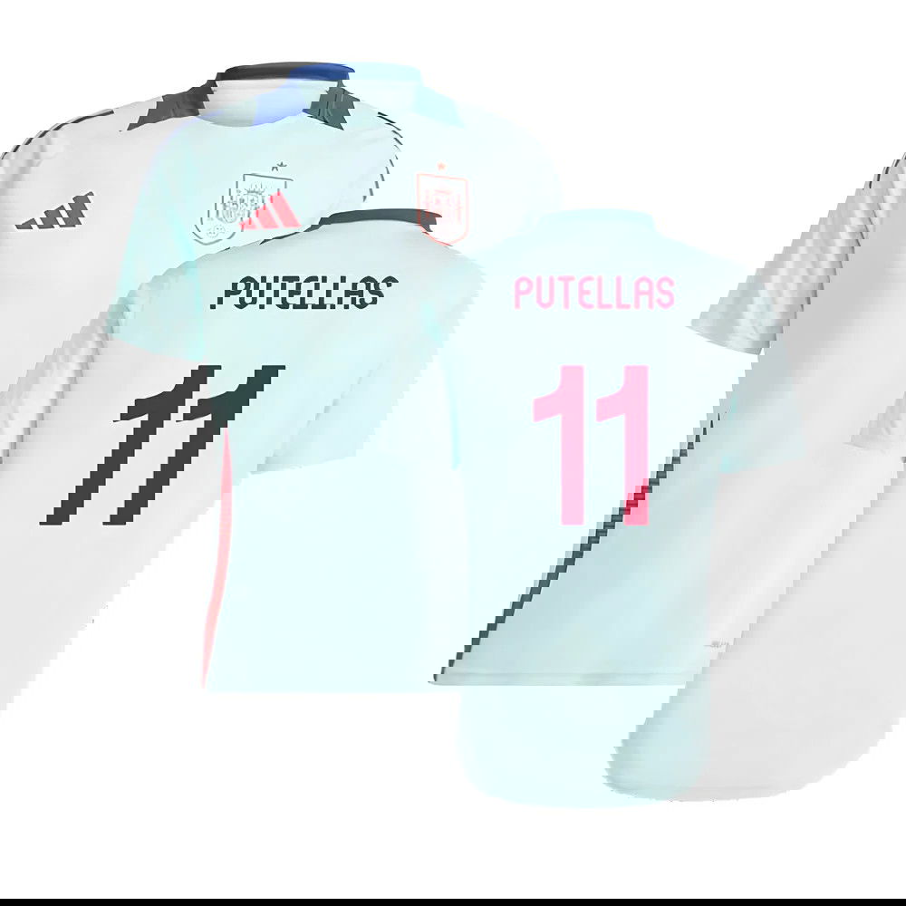 2024-2025 Spain Training Jersey (Halo Mint) (Putellas 11)