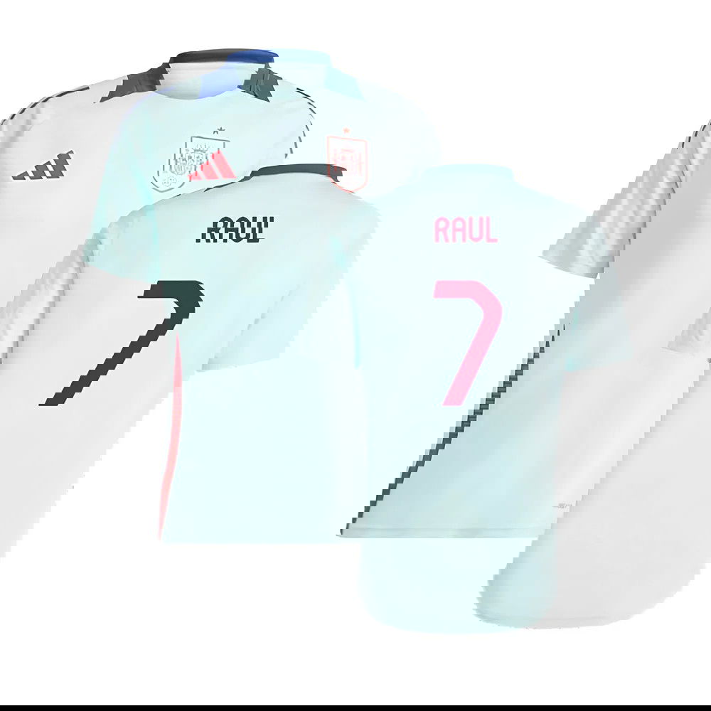 2024-2025 Spain Training Jersey (Halo Mint) (Raul 7)