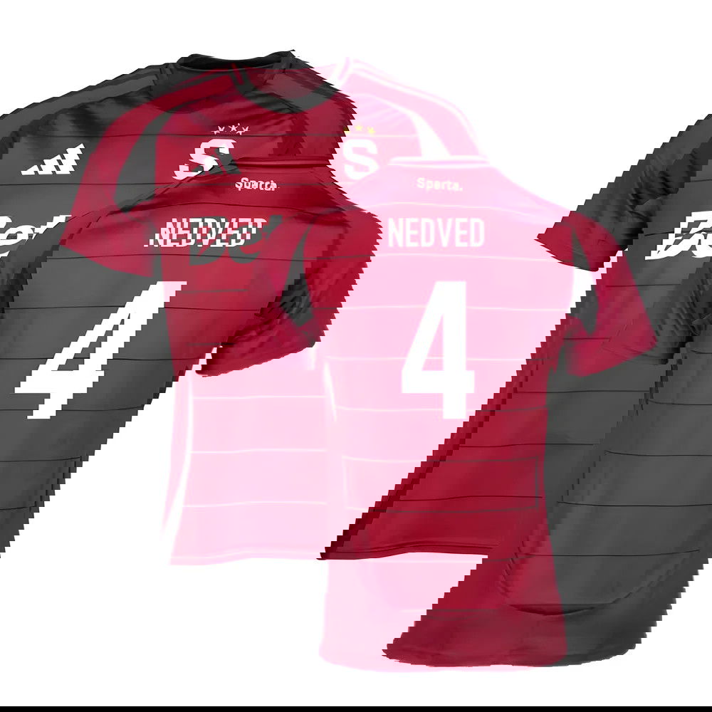 2024-2025 Sparta Prague Home Shirt (Nedved 4)