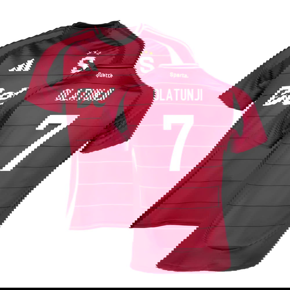 2024-2025 Sparta Prague Home Shirt (Olatunji 7)