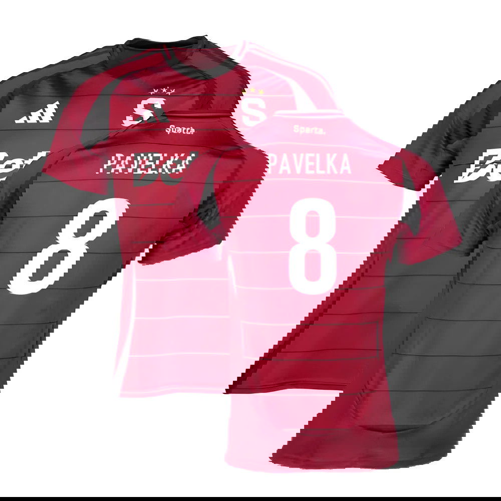 2024-2025 Sparta Prague Home Shirt (Pavelka 8)