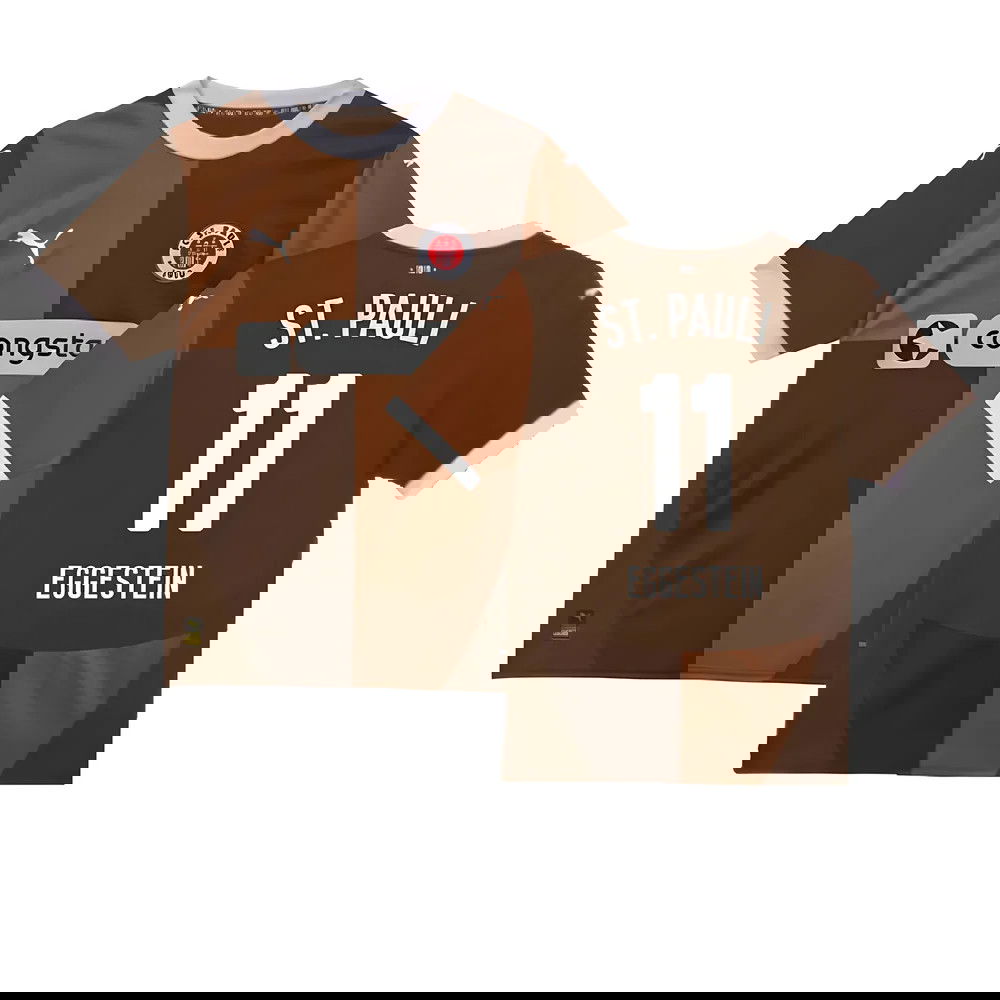 2024-2025 St Pauli Home Shirt (Eggestein 11)