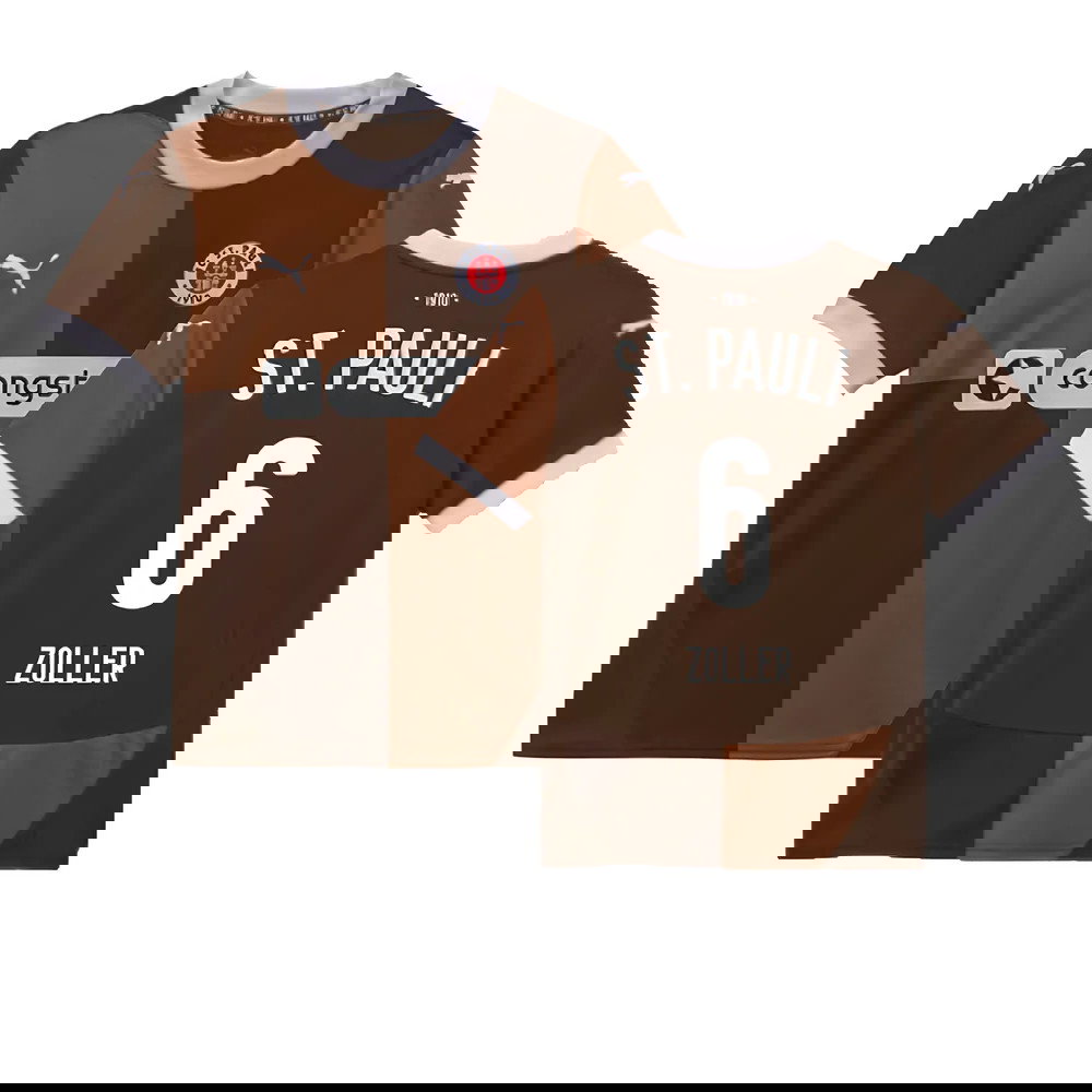 2024-2025 St Pauli Home Shirt (Kids) (Zoller 6)