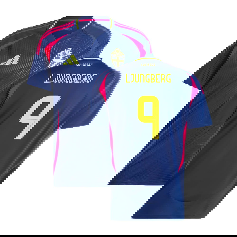 2024-2025 Sweden Away Shirt (LJUNGBERG 9)