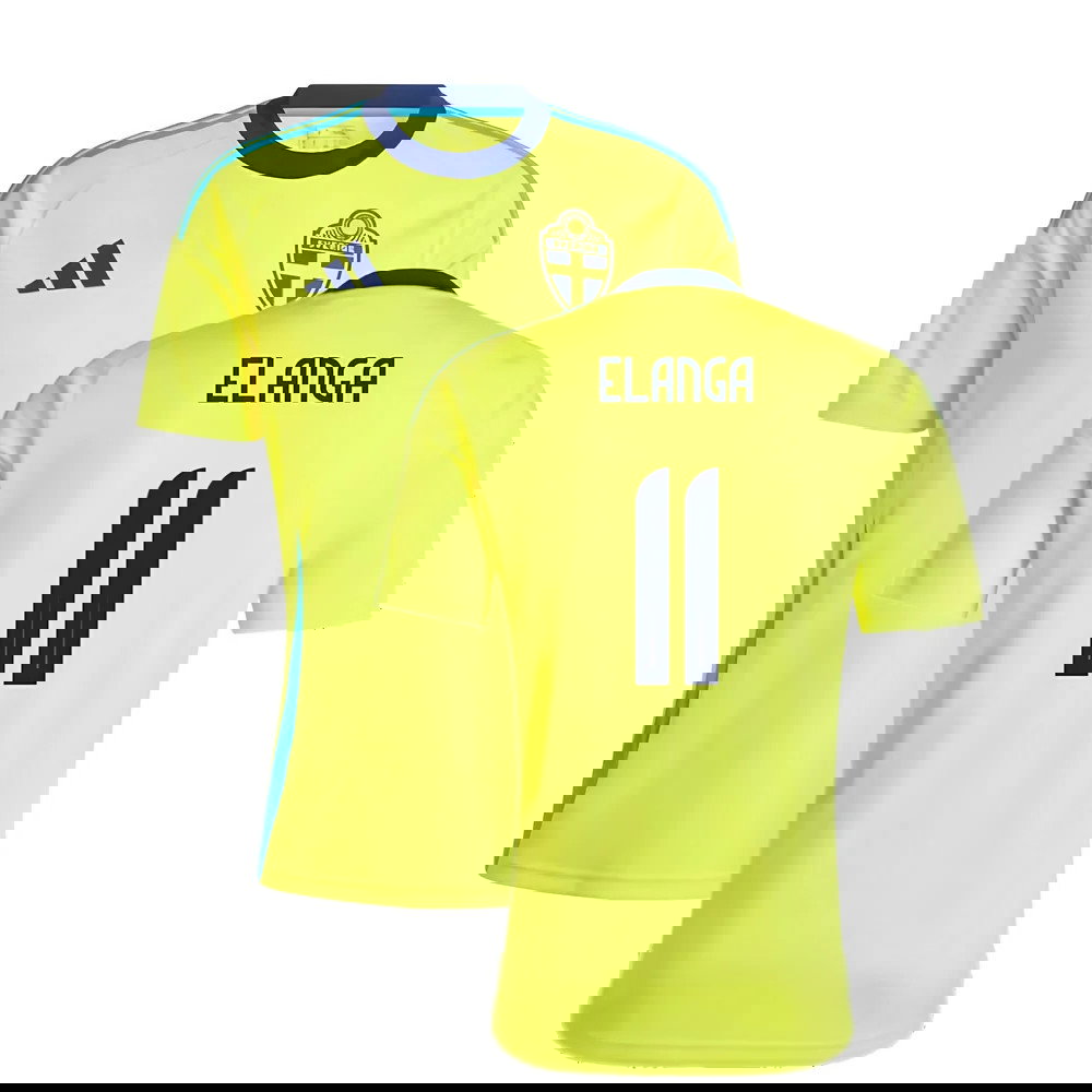 2024-2025 Sweden Home Fan Shirt (ELANGA 11)