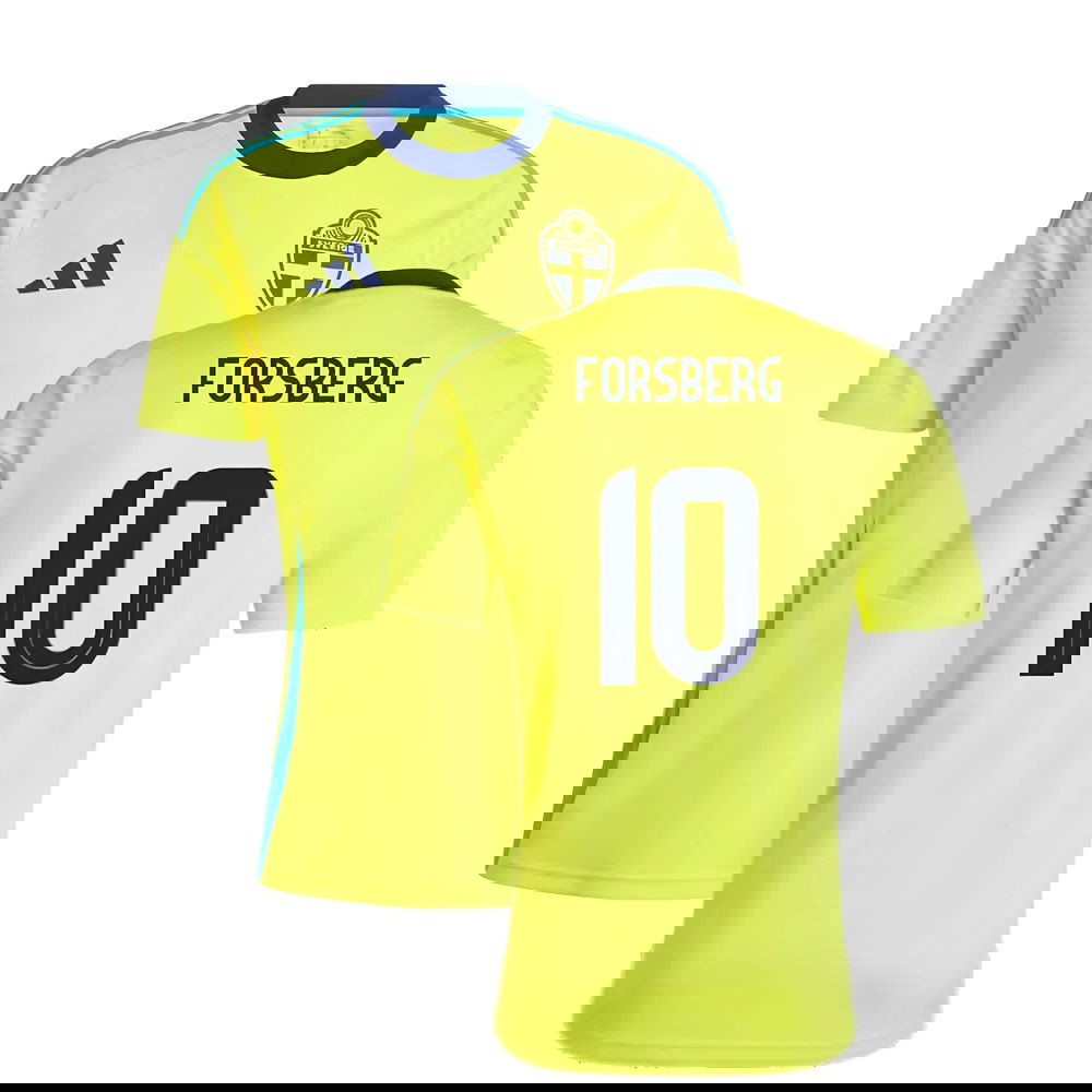 2024-2025 Sweden Home Fan Shirt (FORSBERG 10)