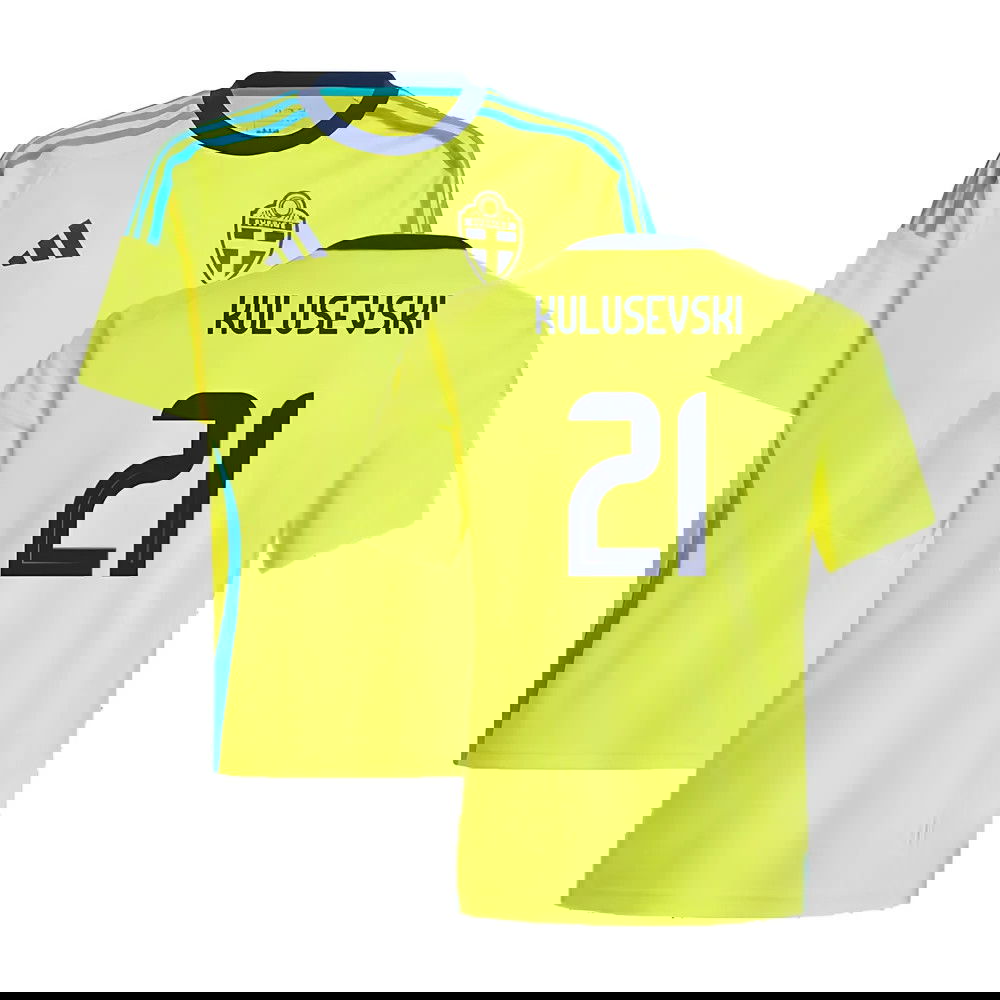 2024-2025 Sweden Home Fan Shirt (Kids) (KULUSEVSKI 21)
