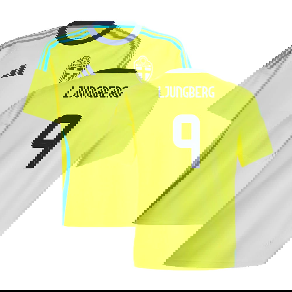2024-2025 Sweden Home Fan Shirt (Kids) (LJUNGBERG 9)