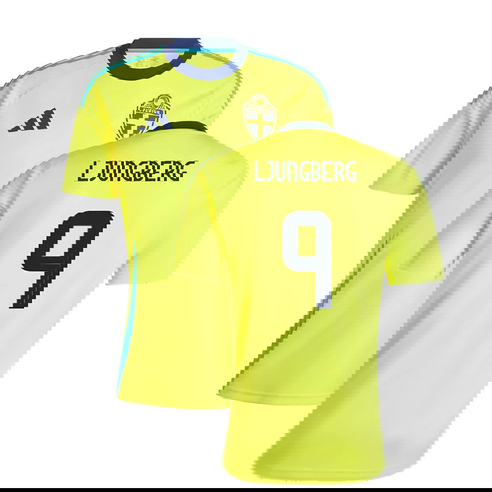 2024-2025 Sweden Home Fan Shirt (LJUNGBERG 9)