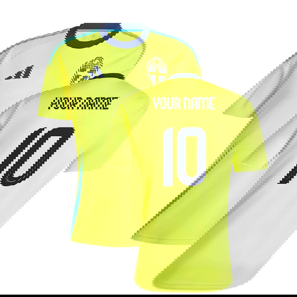 2024-2025 Sweden Home Fan Shirt (Your Name)