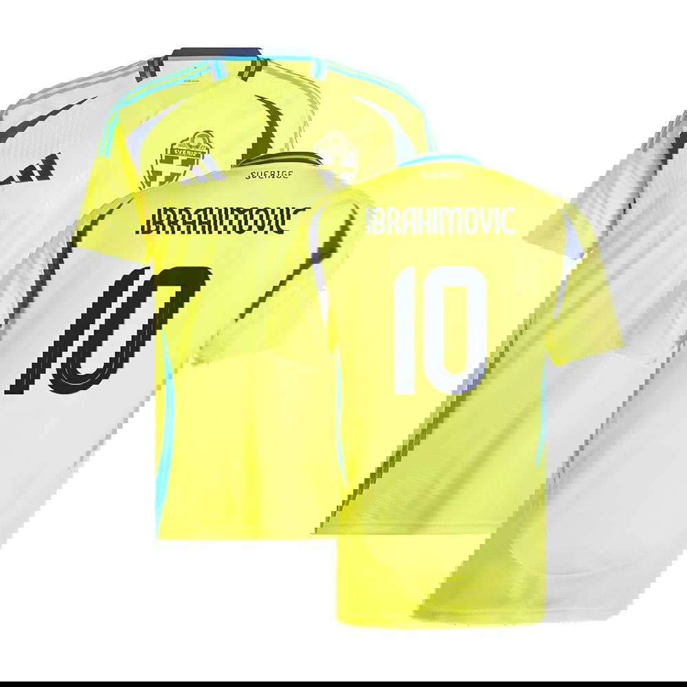 2024-2025 Sweden Home Shirt (IBRAHIMOVIC 10)