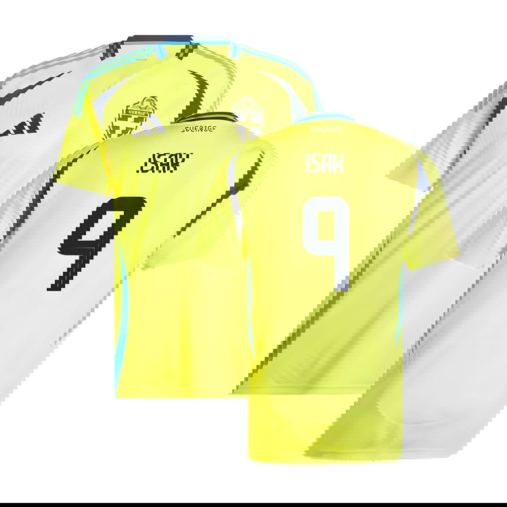2024-2025 Sweden Home Shirt (ISAK 9)