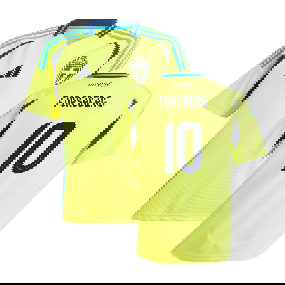 2024-2025 Sweden Home Shirt (Kids) (FORSBERG 10)