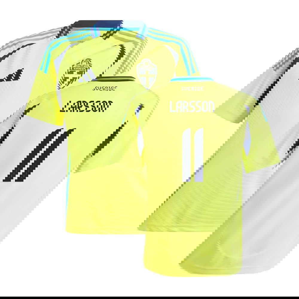 2024-2025 Sweden Home Shirt (Kids) (LARSSON 11)