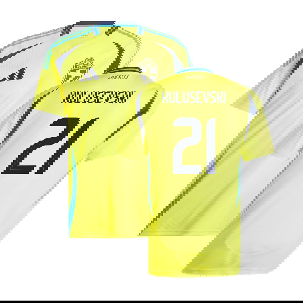 2024-2025 Sweden Home Shirt (KULUSEVSKI 21)