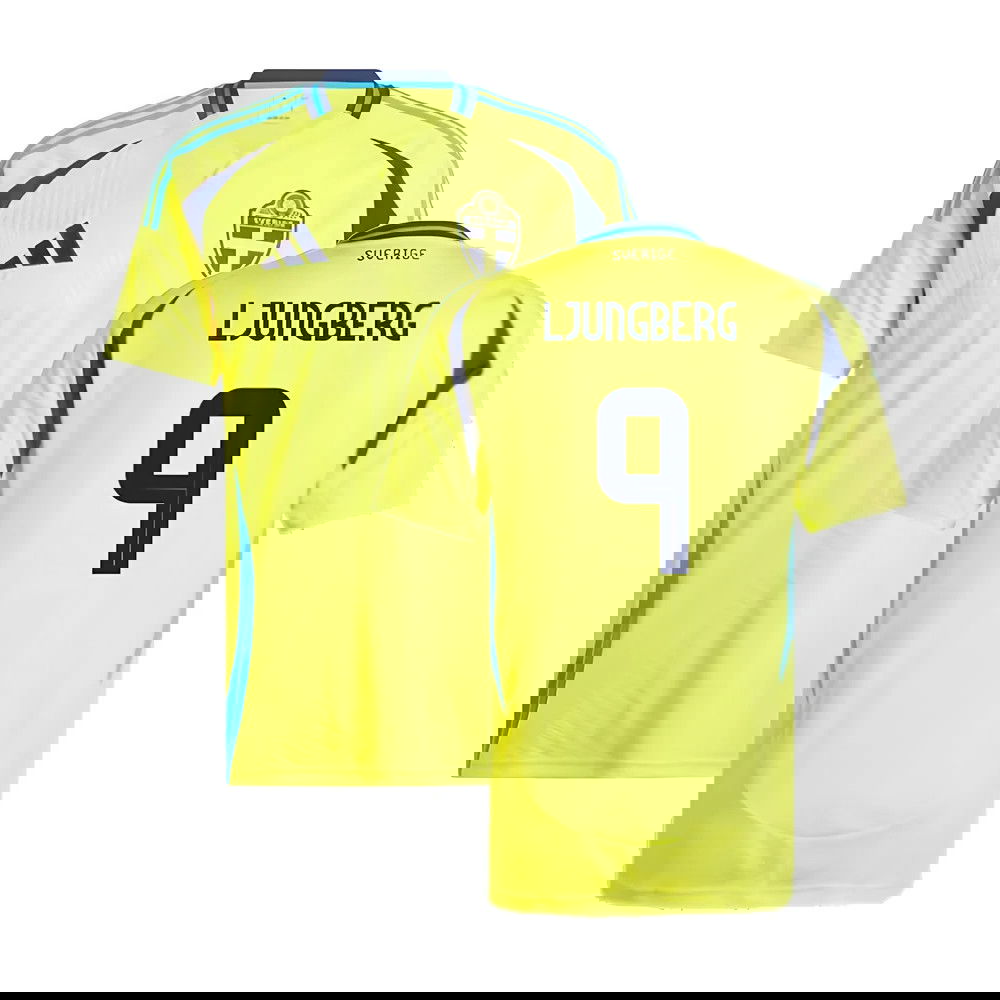 2024-2025 Sweden Home Shirt (LJUNGBERG 9)