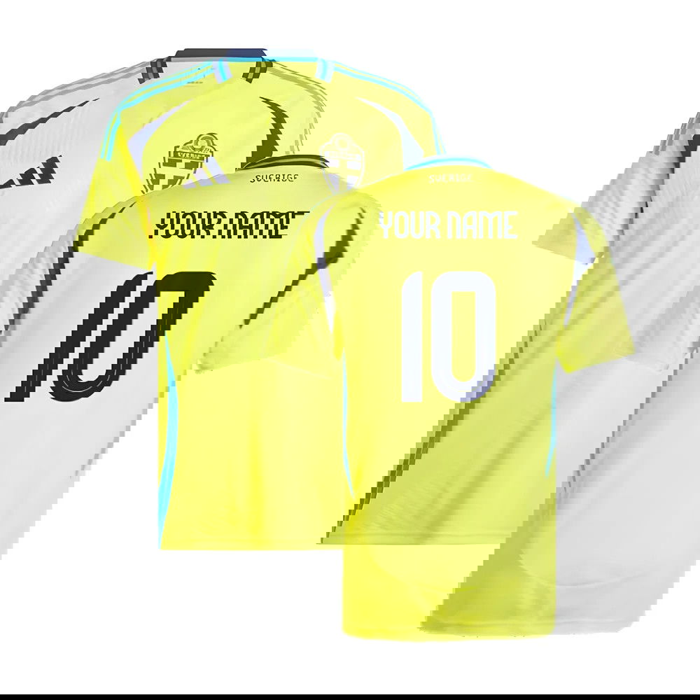 2024-2025 Sweden Home Shirt (Your Name)